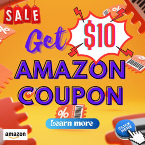 Get $10 Amazon Coupon